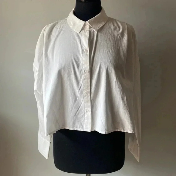 Vera Moda | Gittana LS Crop Shirt - Picture 12 of 12